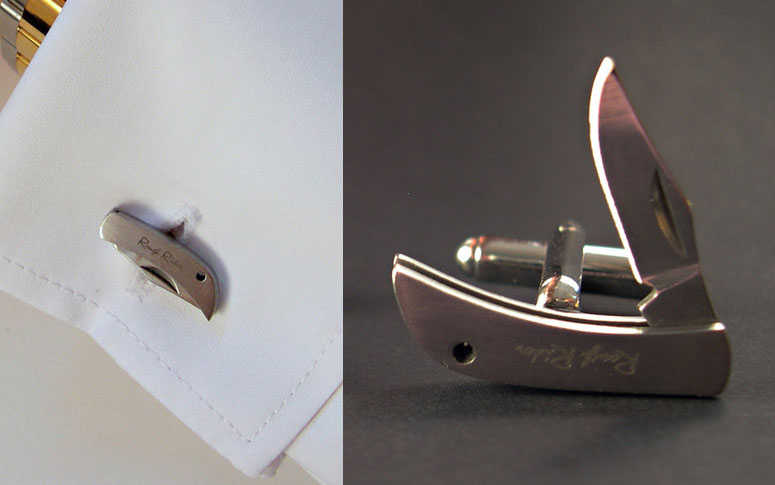 Pocket Knife Cufflinks