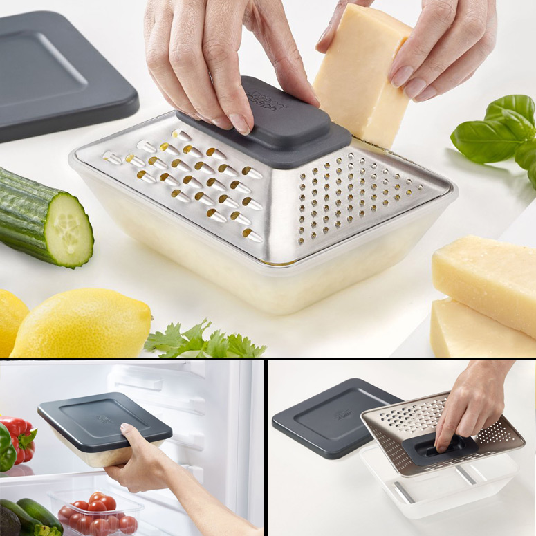 Prism Box Grater With Storage Container