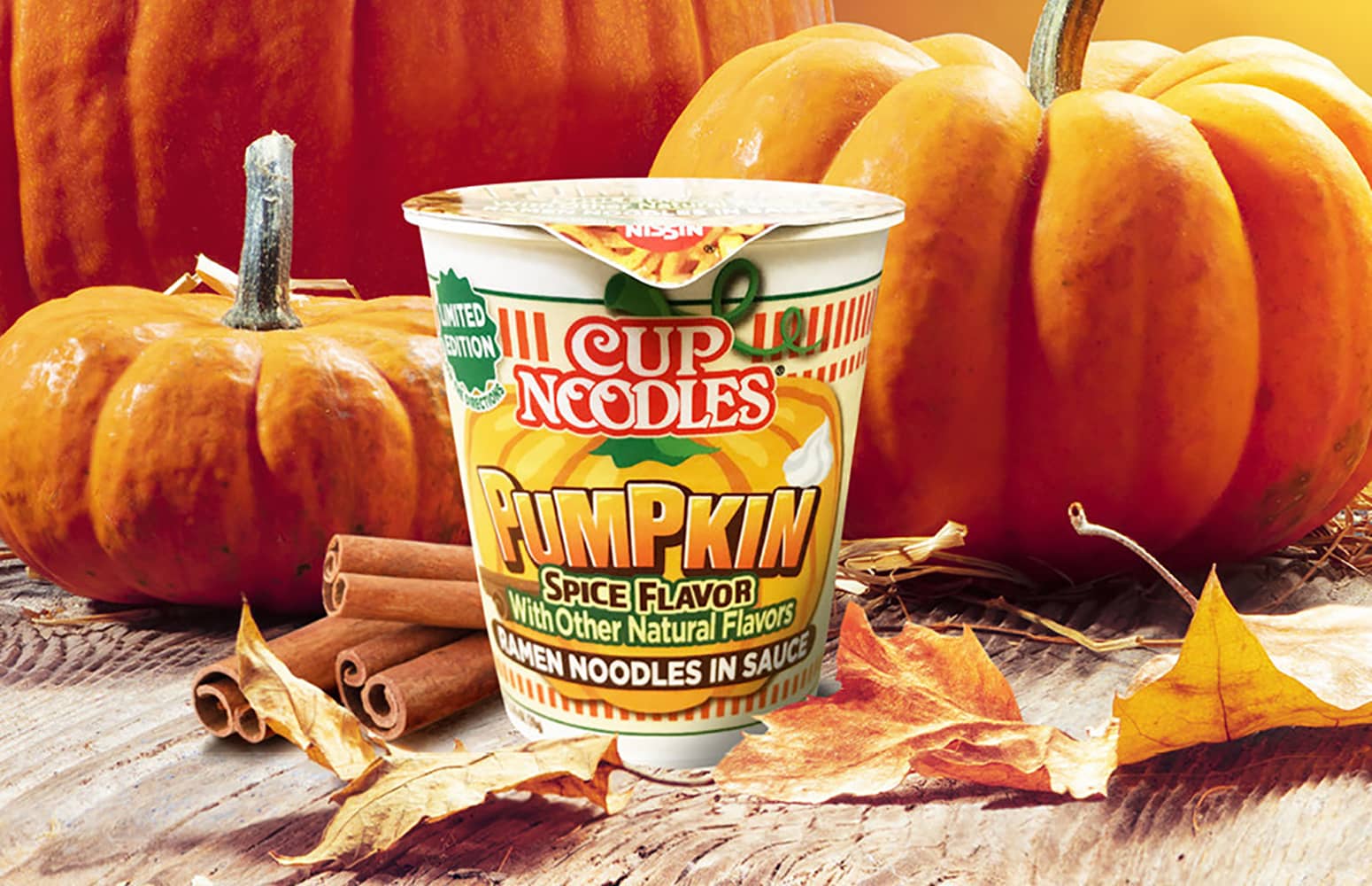 Pumpkin Spice Cup Noodles