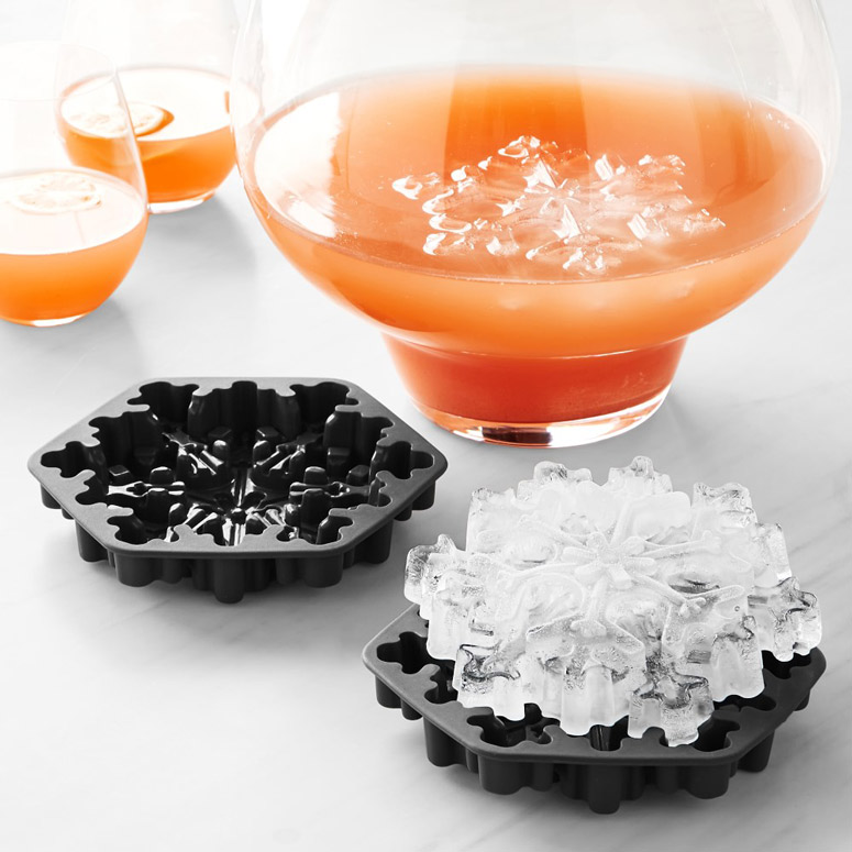 Punchbowl Ice Snowflakes