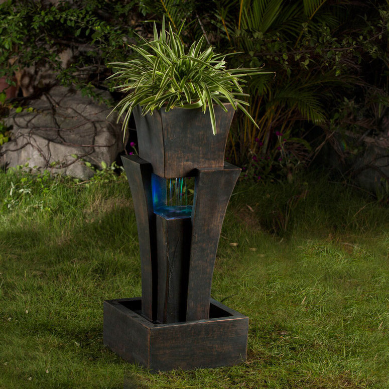 Raining Water Fountain and Planter