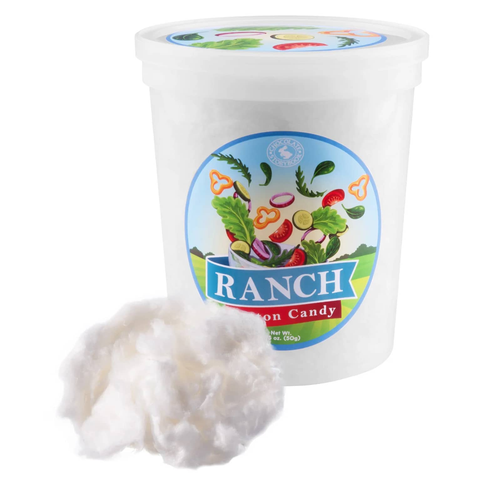 Ranch Dressing Cotton Candy