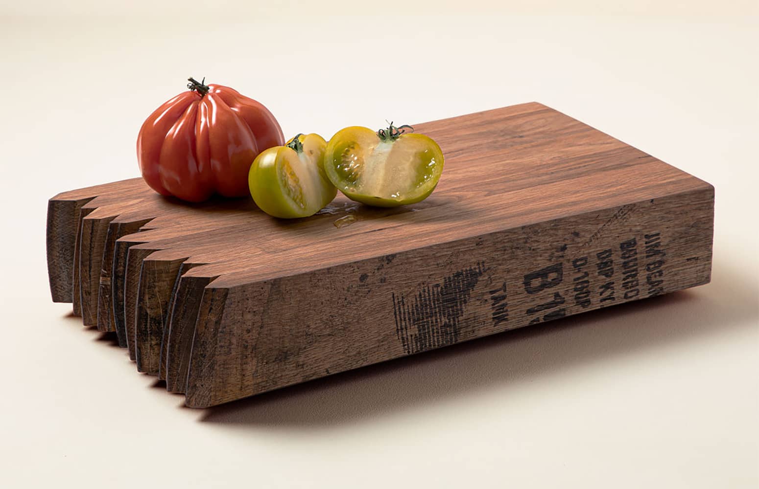 Reclaimed Bourbon Barrel Cutting Board