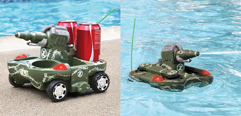 Remote Controlled Armored Drink Carrier