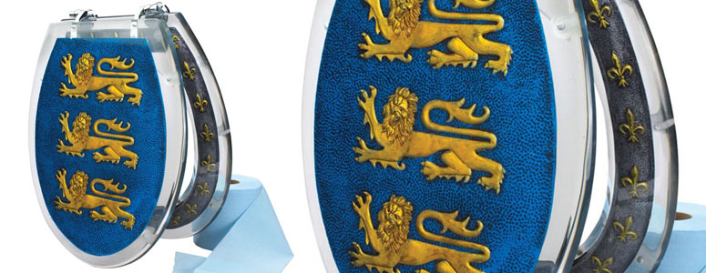 Richard the Lionheart's Throne Toilet Seat