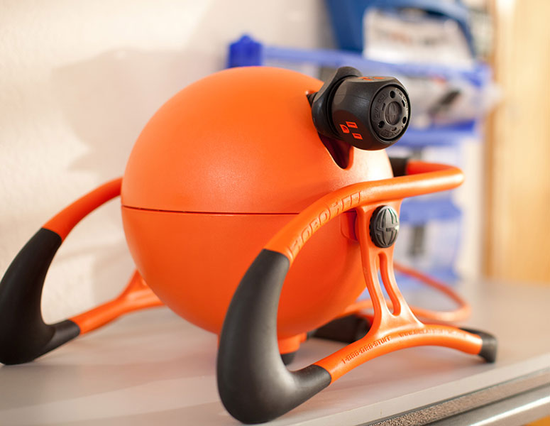 RoboReel - World's First Portable, Motor-Driven Extension Cord Reel