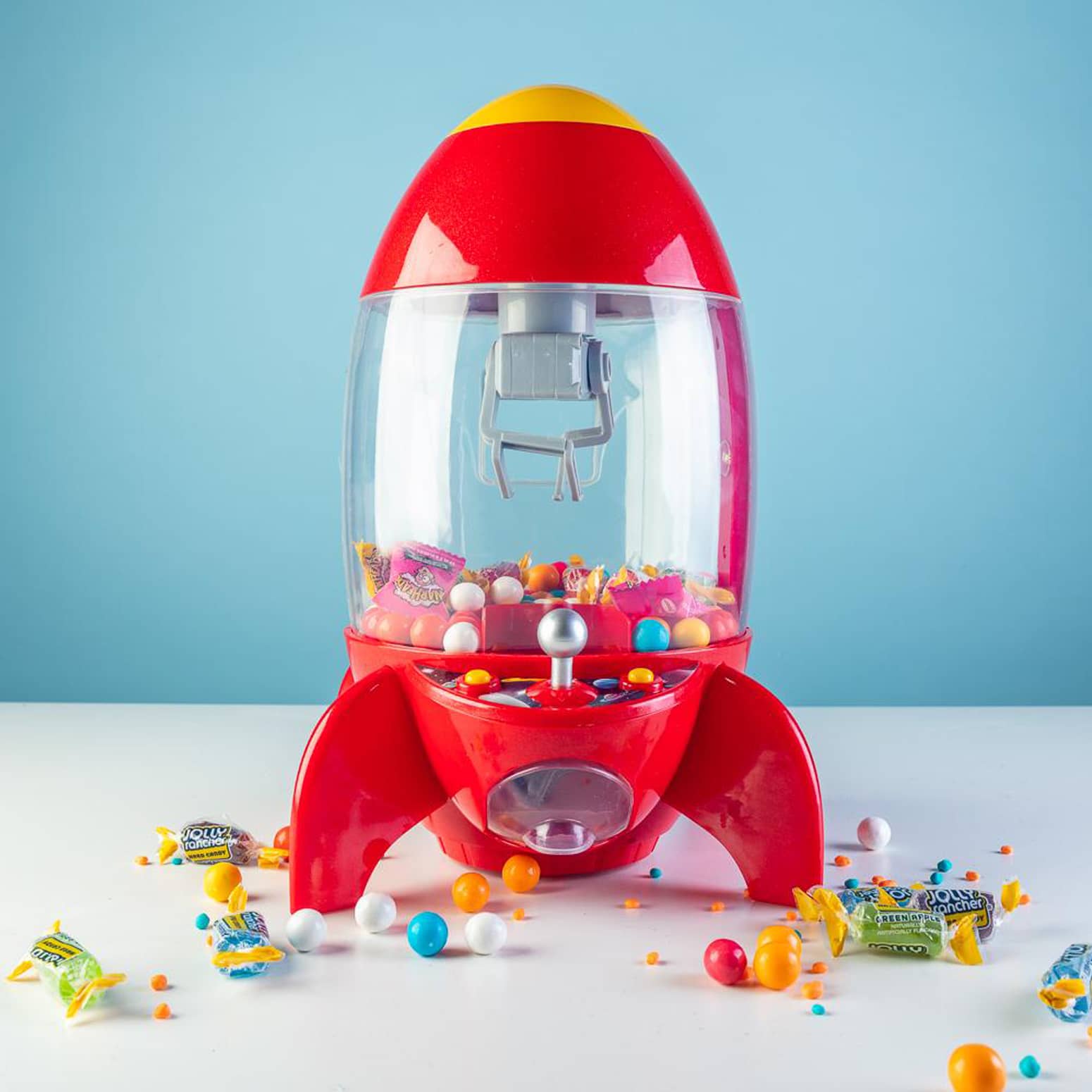 Rocket Ship Arcade Claw Machine Candy Grabber