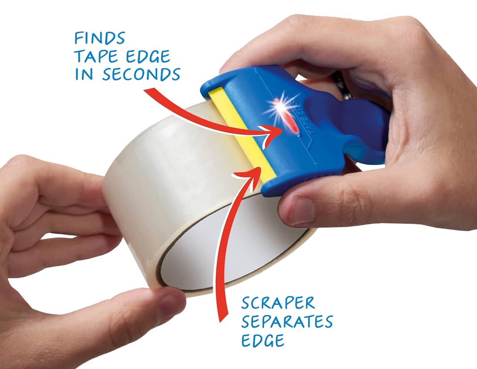 Roll Ranger - Tape Edge Finder and Scraper