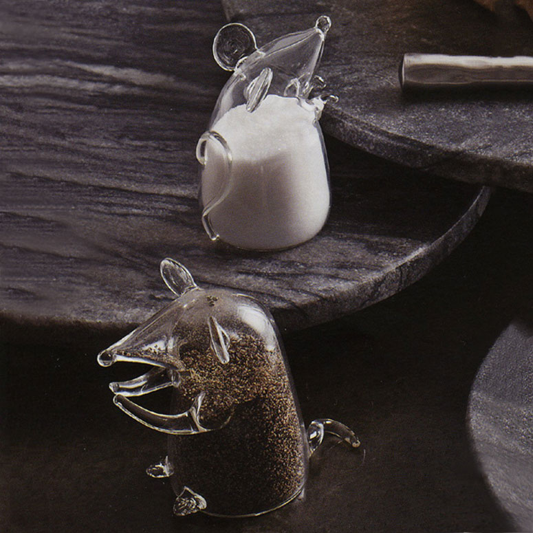 Roost Mouse Salt and Pepper Shakers