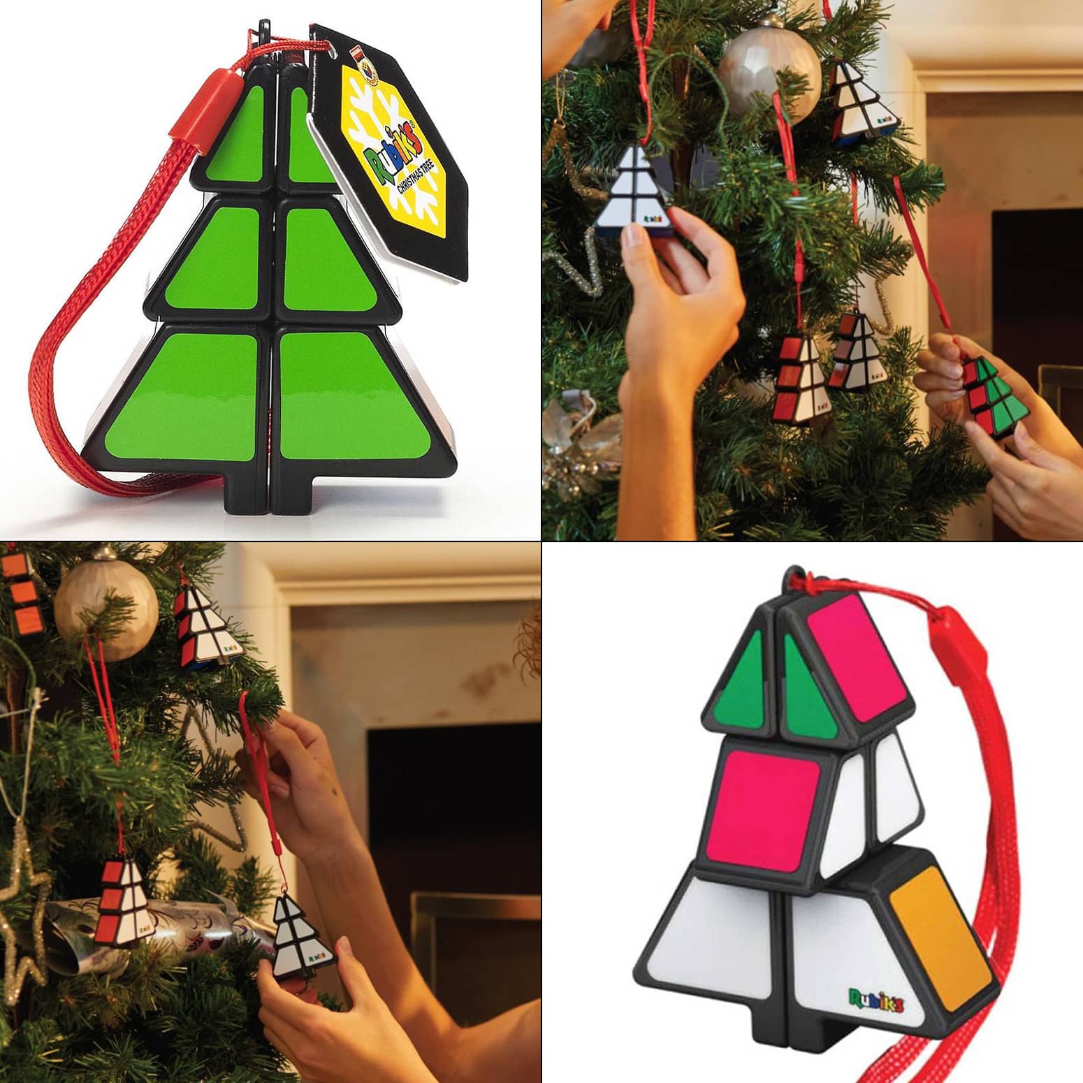 Rubik's Cube Christmas Tree Puzzle / Ornament