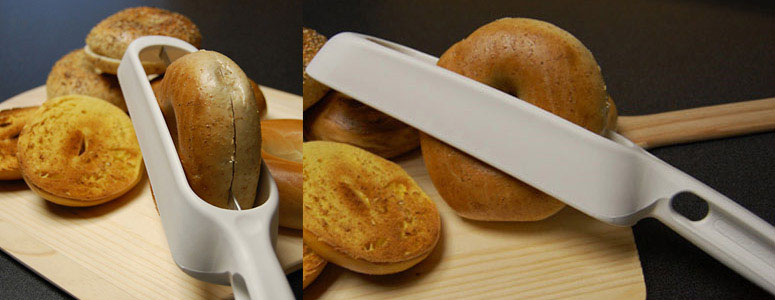 Safety Bagel Slicer - Ultimate Bagel-Slicing Tool