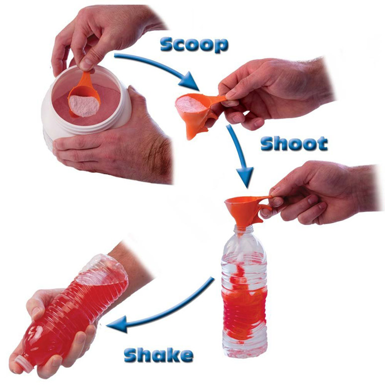 Shoot N Shake - Scoop and Funnel All-in-One