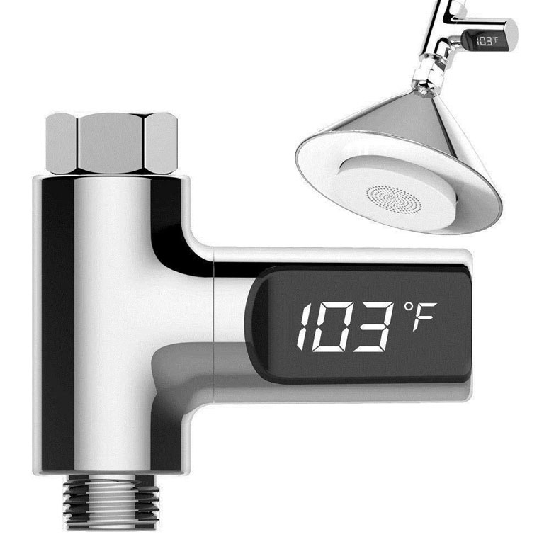 Details about   New Home Shower Water LED Display Faucet Thermometer Sensor Temperature Monitor 