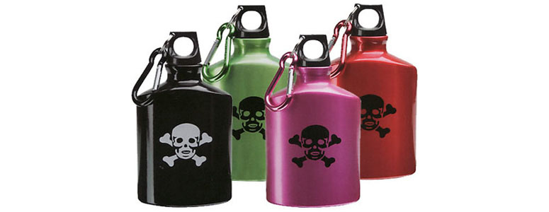 Skull & Crossbones Poison Flask