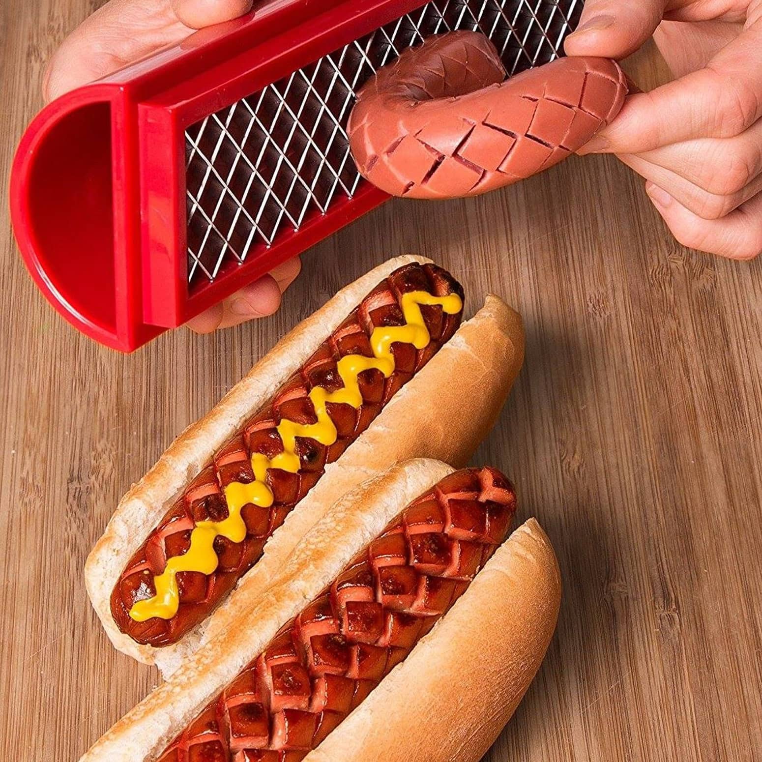 SlotDog - Criss-Cross Hot Dog Slicer