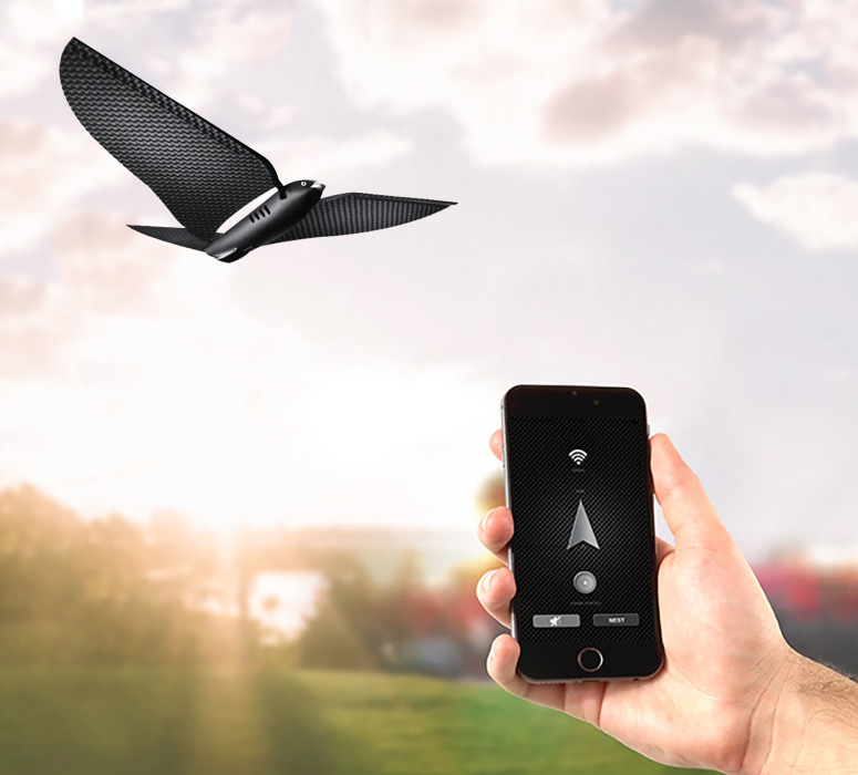 Smartphone-Controlled Bionic Bird