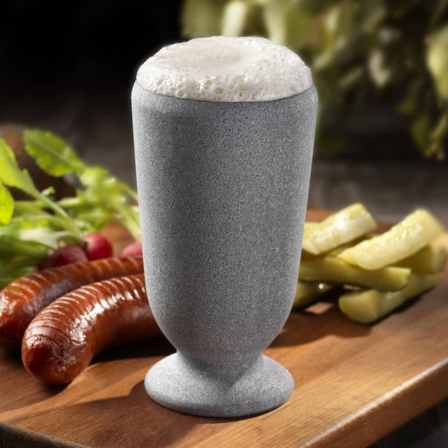 Soapstone Drinking Vessel - Keeps Beer Ice Cold!