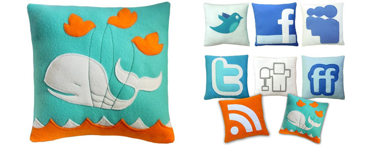 Social Networking Pillows