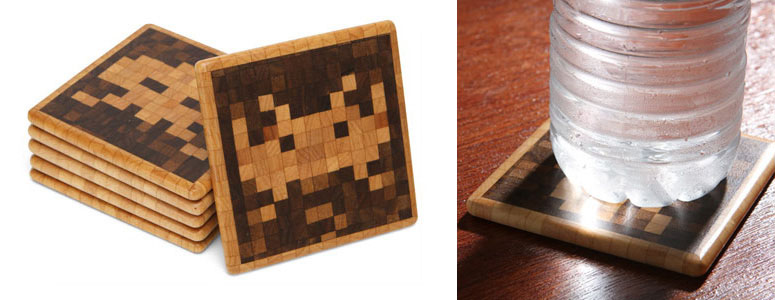 Space Invaders Coasters