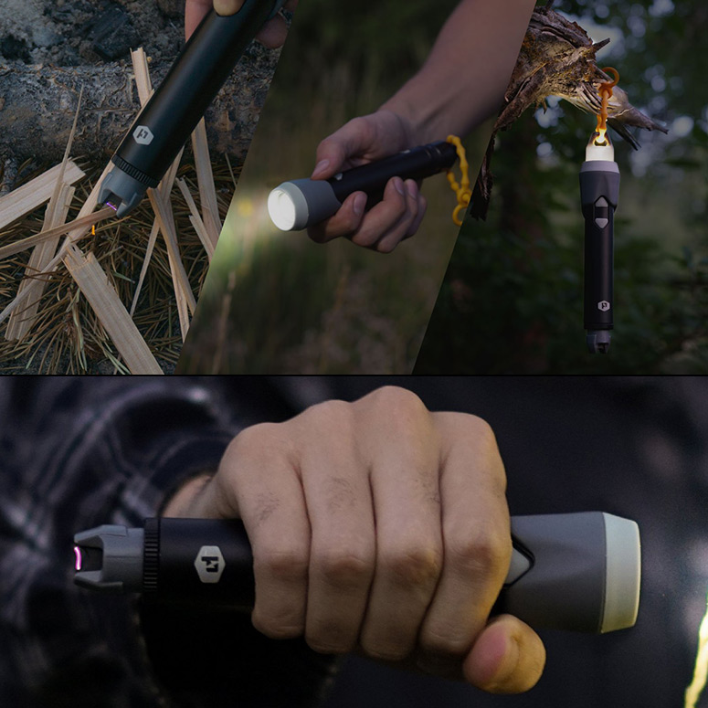 SPARKR - Windproof Plasma Lighter, Flashlight, and Lantern