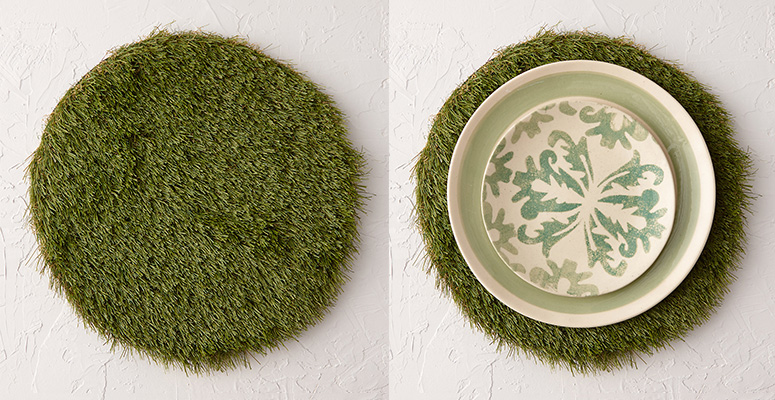 Spring Lawn Grass Placemats