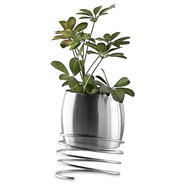 Stainless Steel Spring Planter
