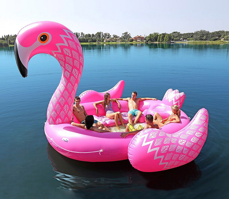 Massive Inflatable Party Bird Island