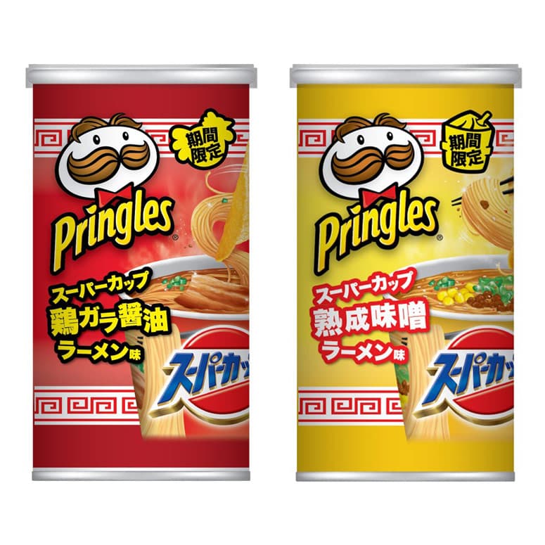 Super Cup Ramen Noodle Flavored Pringles Potato Chips From Japan