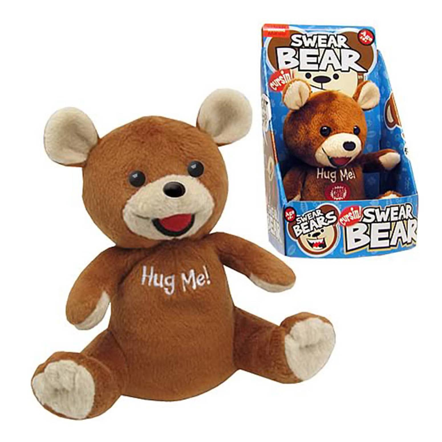 Swear Bear Cursing Plush Toy