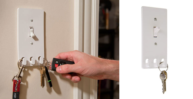 Switch Hooks - Light Switch Cover With Key Hooks