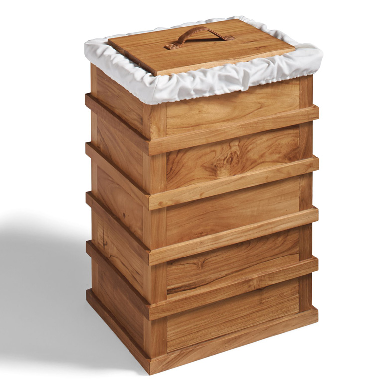 Teak Hamper