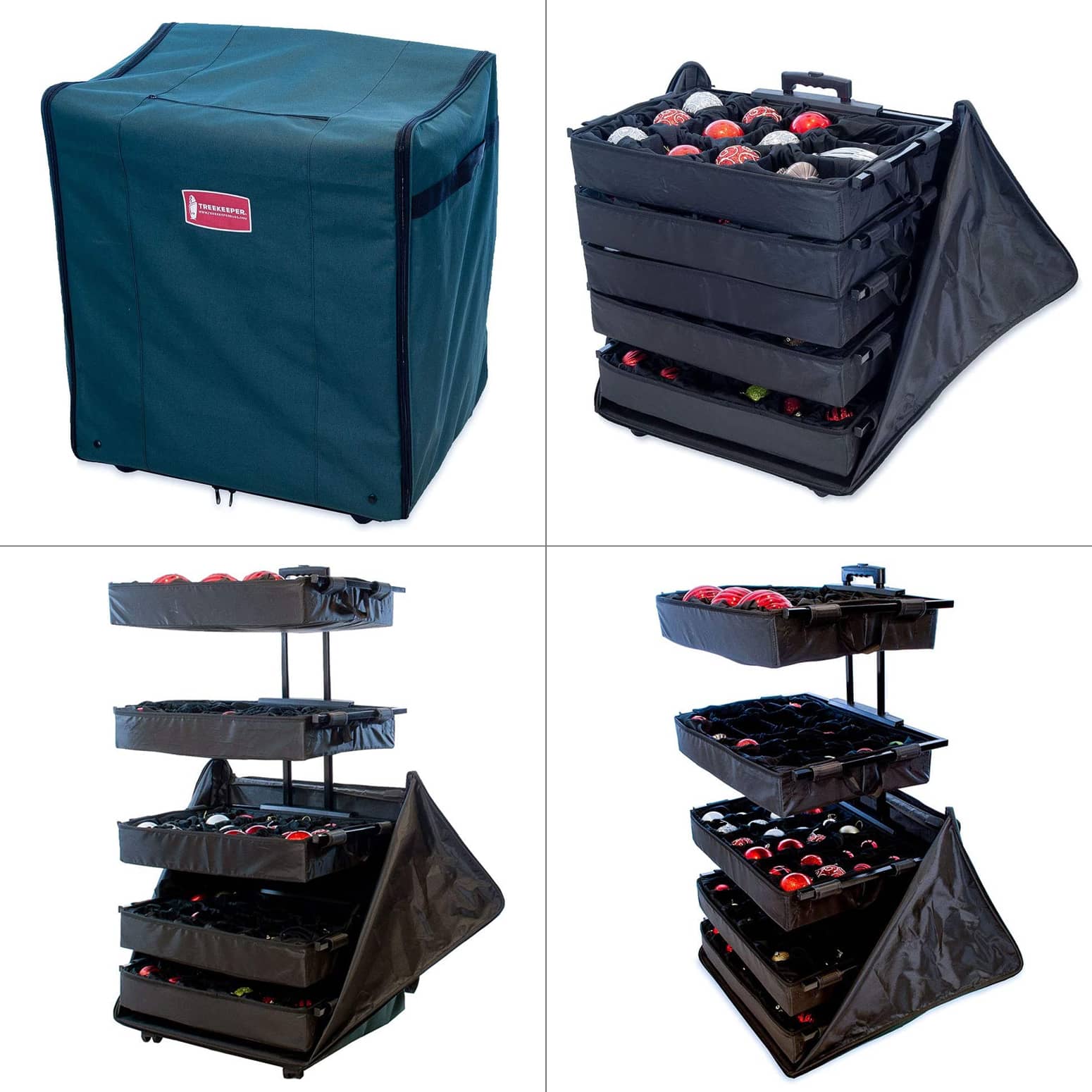 2 Sided Organizer Carrying Case Adjustable Compartments Craft 2 Sided Organizer Carrying Case Adjustable Compartments Craft