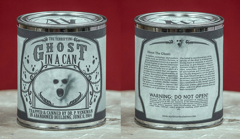 Terrifying Ghost In A Can