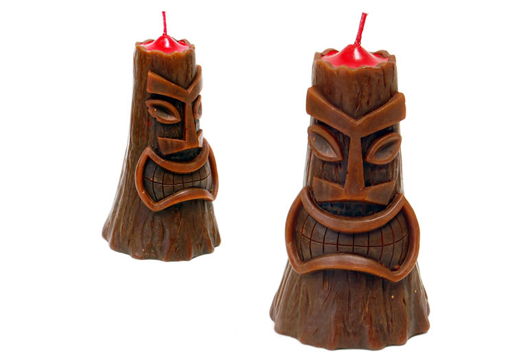 Tiki Volcano Candles