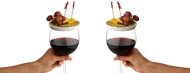 Touch Of Toulouse - Appetizer Wine Plates