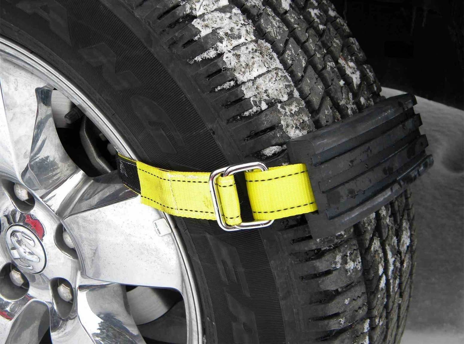Trac-Grabber - Strap-On Tire Traction Blocks