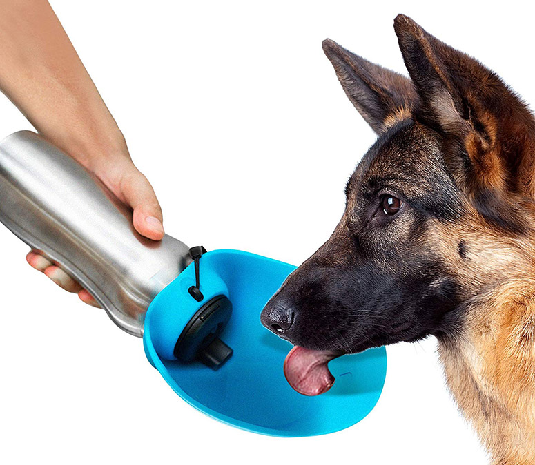Tuff Pupper Big Dog - Portable Dog Water Bottle / Water Bowl
