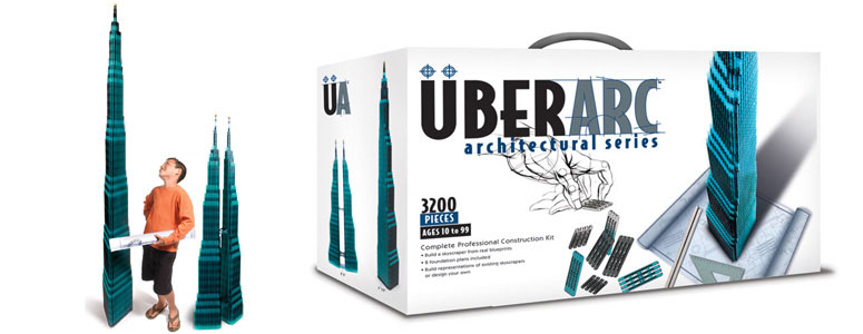 UberArc 3200-Piece Skyscraper Construction Set