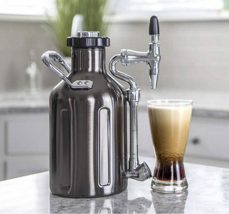 GrowlerWerks uKeg Nitro Cold Brew Coffee Maker with N2O