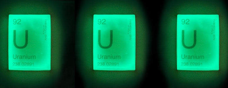 Uranium Glow in the Dark Periodic Table Soap