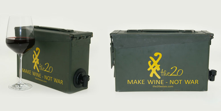 US Army Ammo Case For Boxed Wine