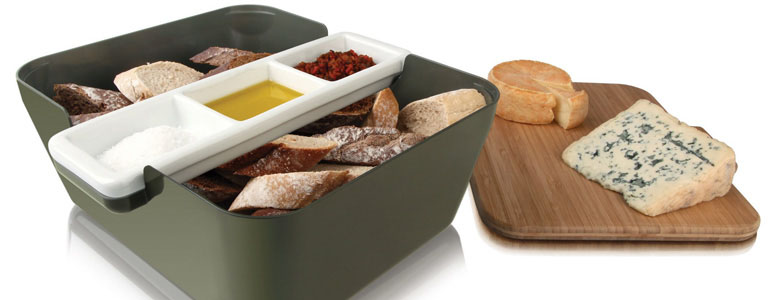 Vacu Vin Bread & Dip Server