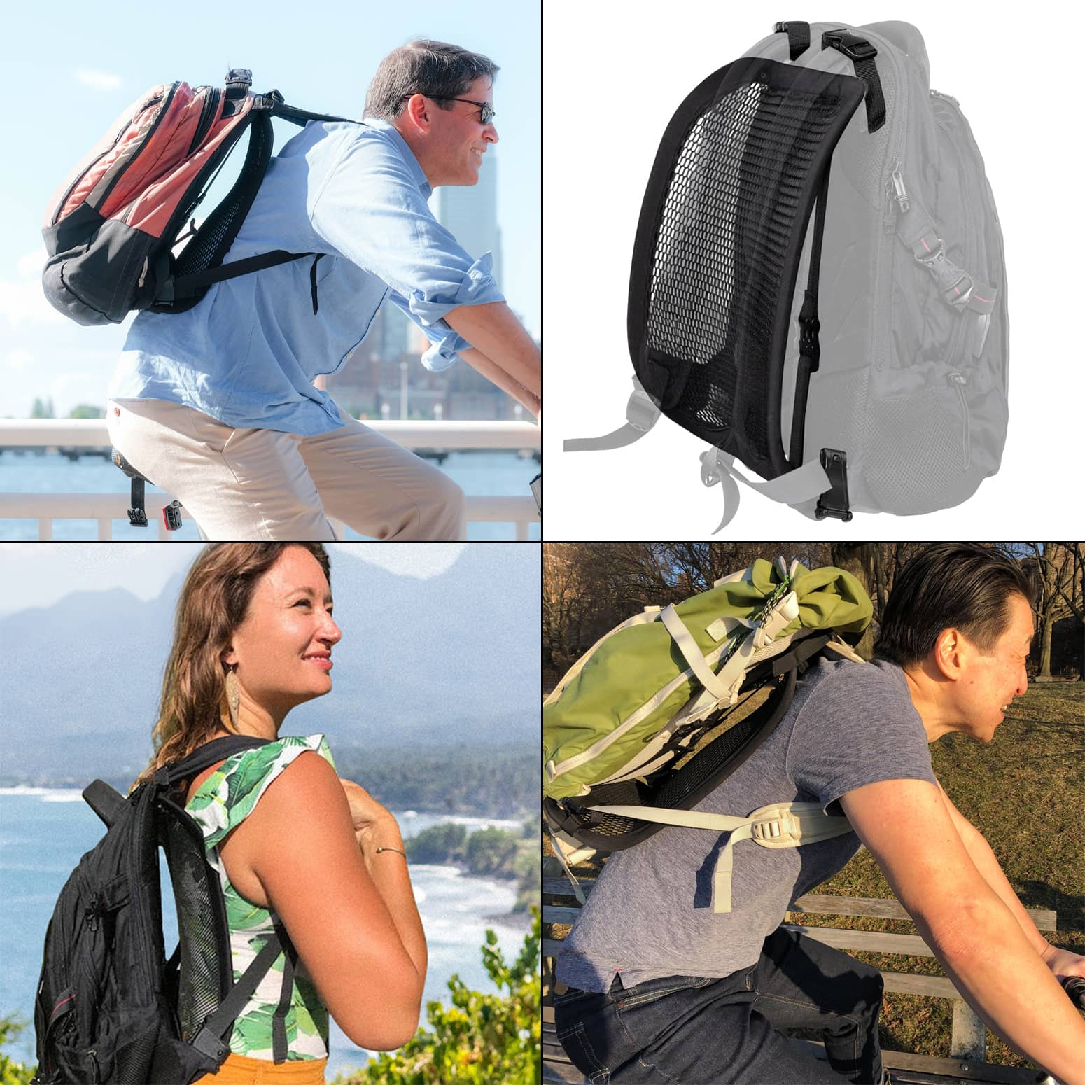 Backpack Spacer Hiking Backpack With Frame Ventapak Air Flow