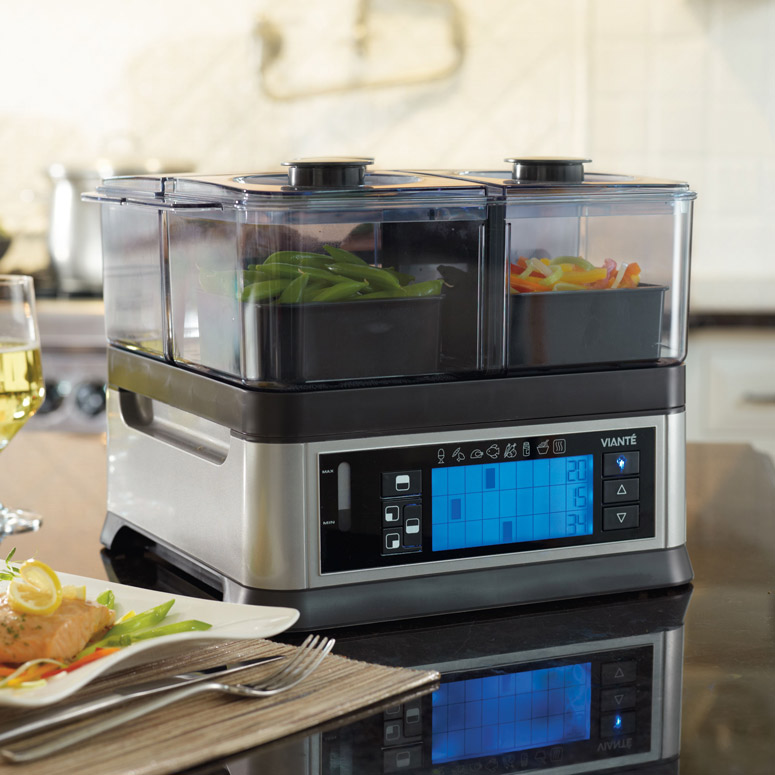 Viante Intellisteam - Three Chamber Food Steamer