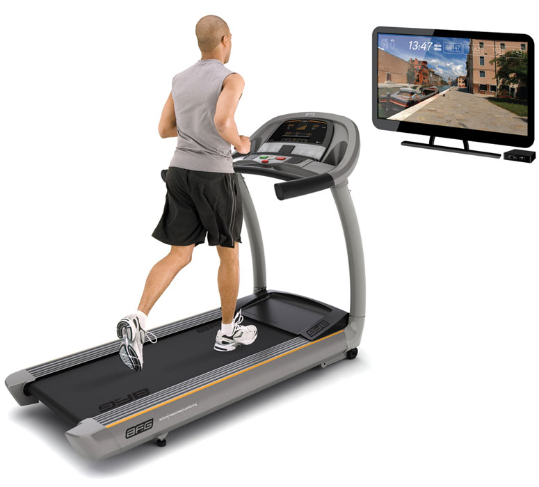 Treadmills With Virtual Trails 
