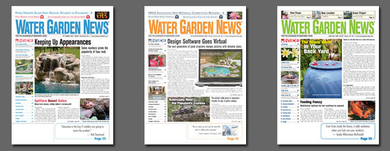 FREE - Water Garden News Magazine