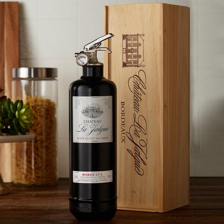 Wine Bottle Fire Extinguisher - Fully Functional