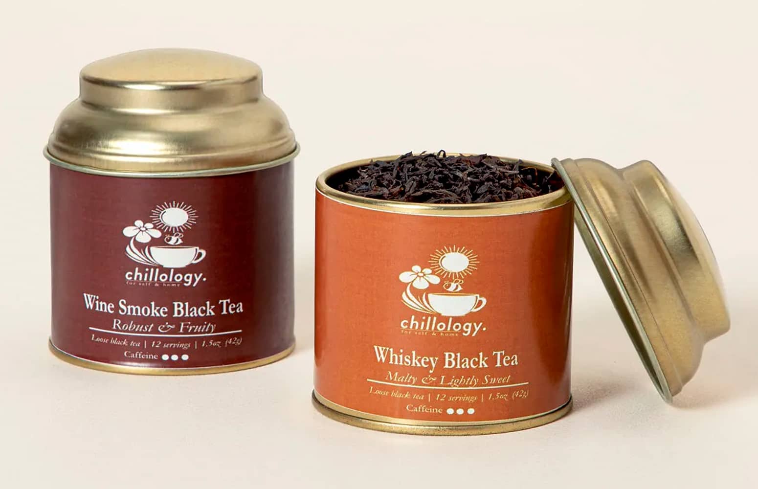 Wine Smoke and Whiskey Black Tea Set