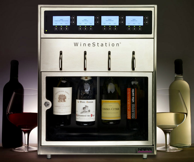 WineStation -  4 Bottle Wine Dispensing and Preservation System