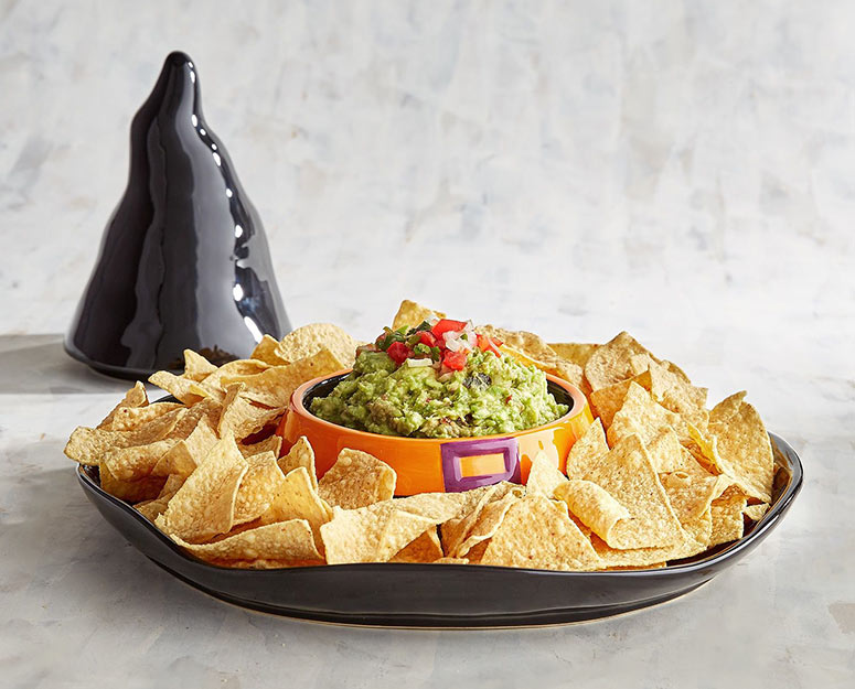 Witch Hat Halloween Chip and Dip Server